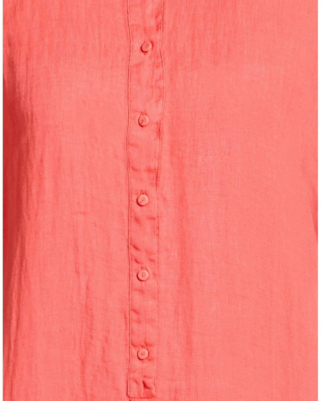 120% Lino Pink Mini Dresses