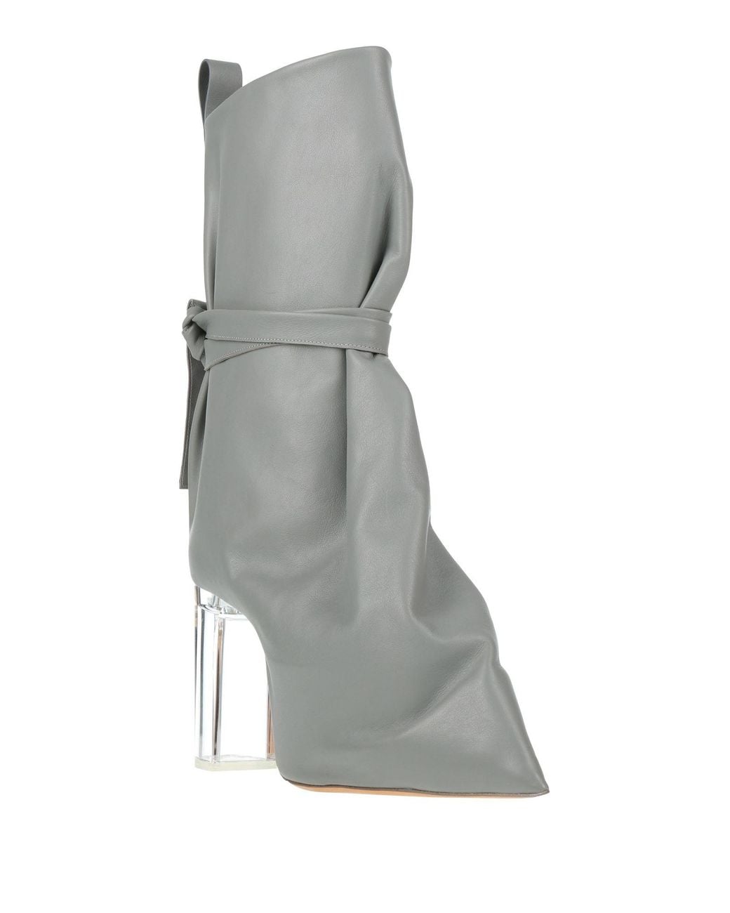 Rick Owens Gray Stiefel