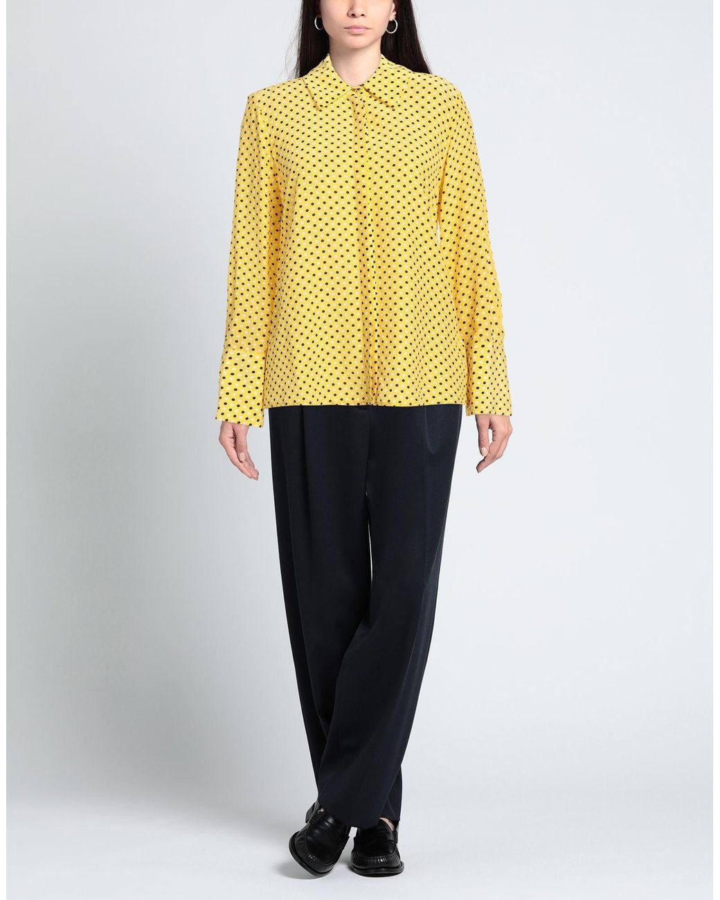 Attic And Barn Yellow Shirt