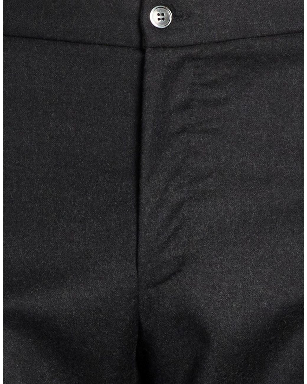 Tombolini Black Pants Virgin Wool, Elastane for men