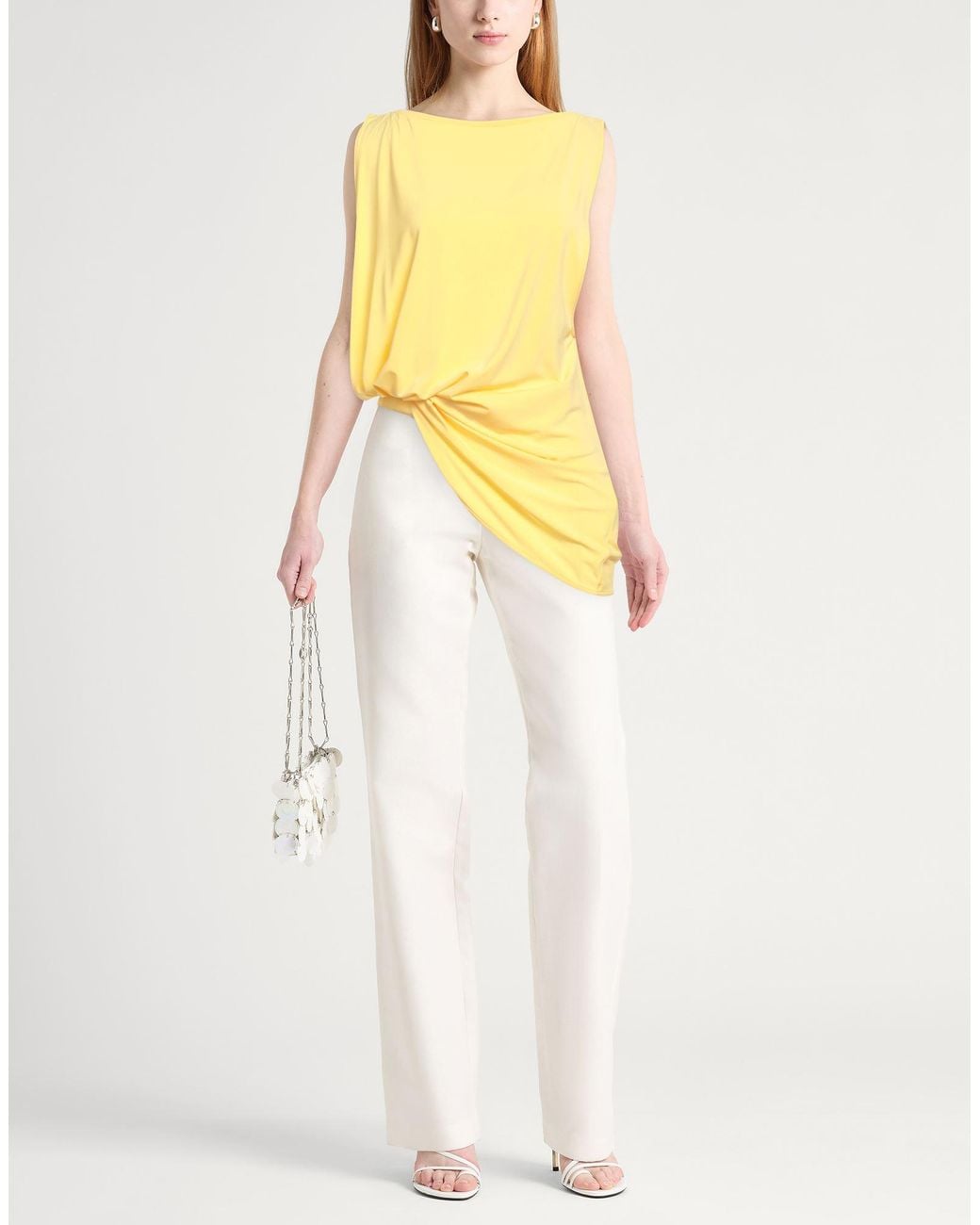 Top di Jacquemus in Yellow