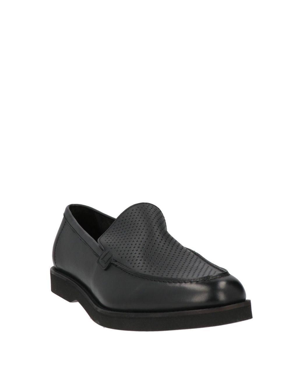 Doucal's Black Loafers Leather for men