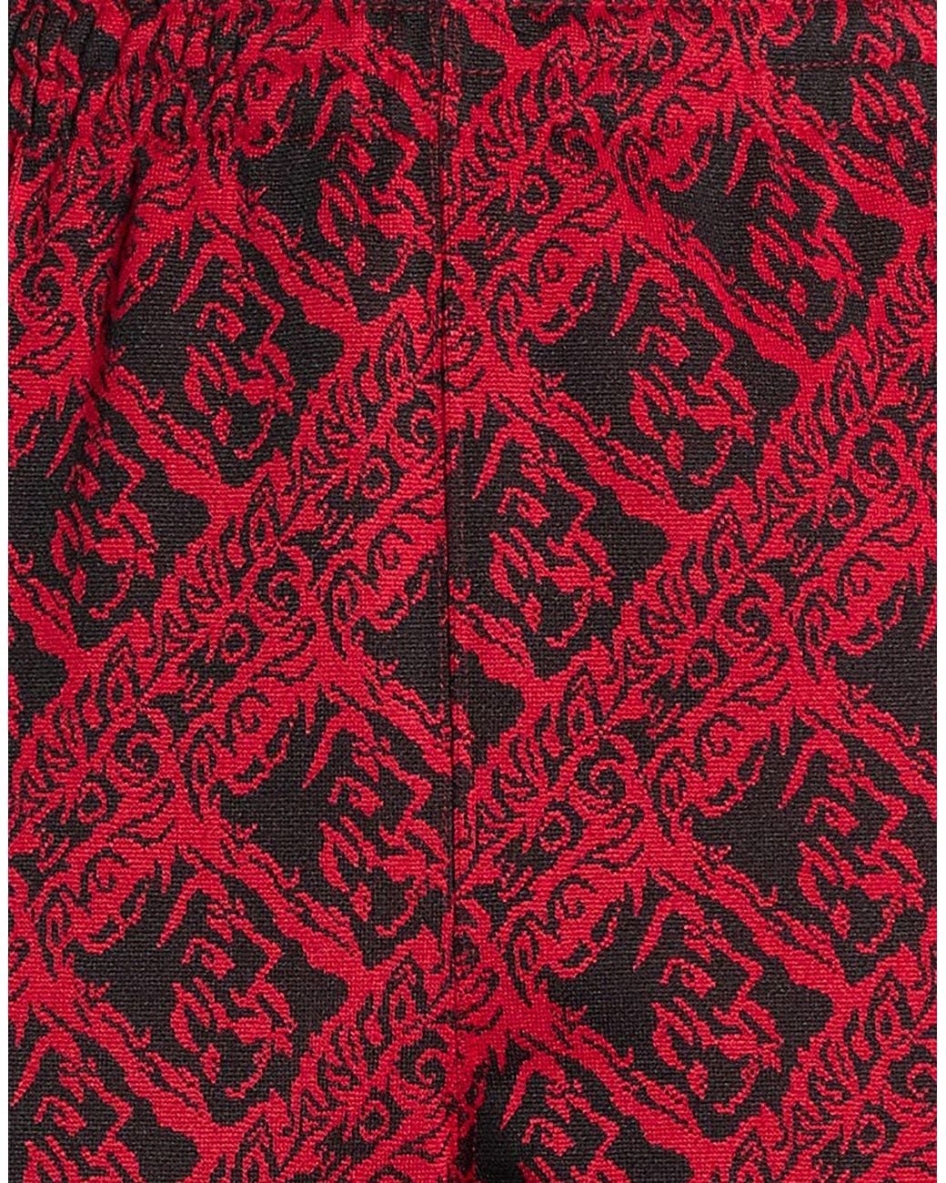 Needles Red Pants Polyester