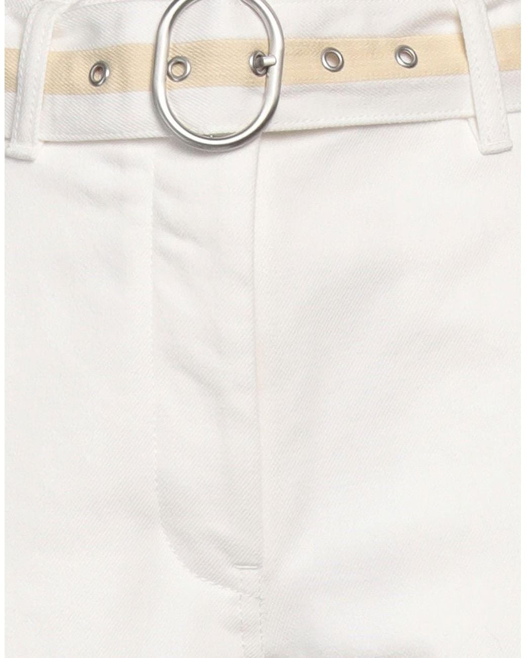 Jil Sander White Jeans