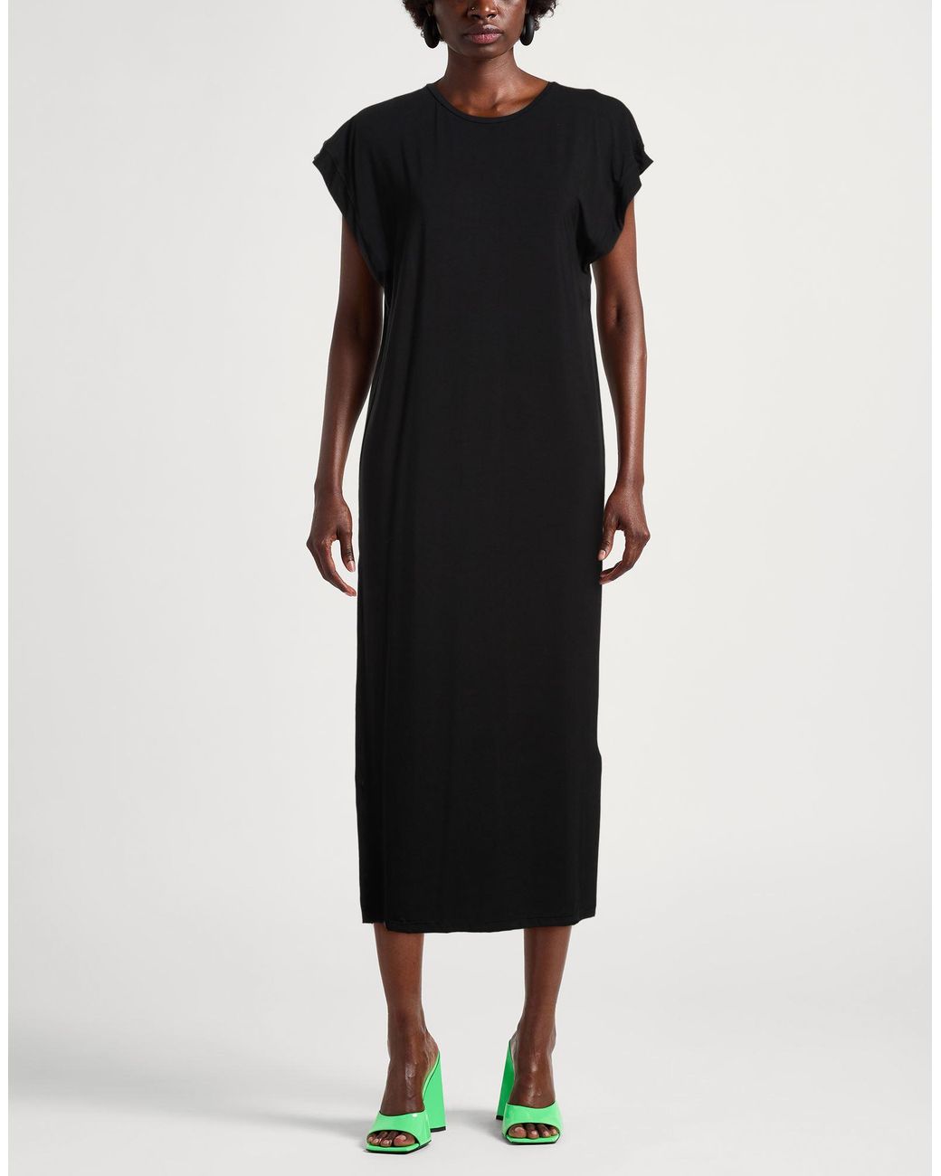 hinnominate Black Midi Dress