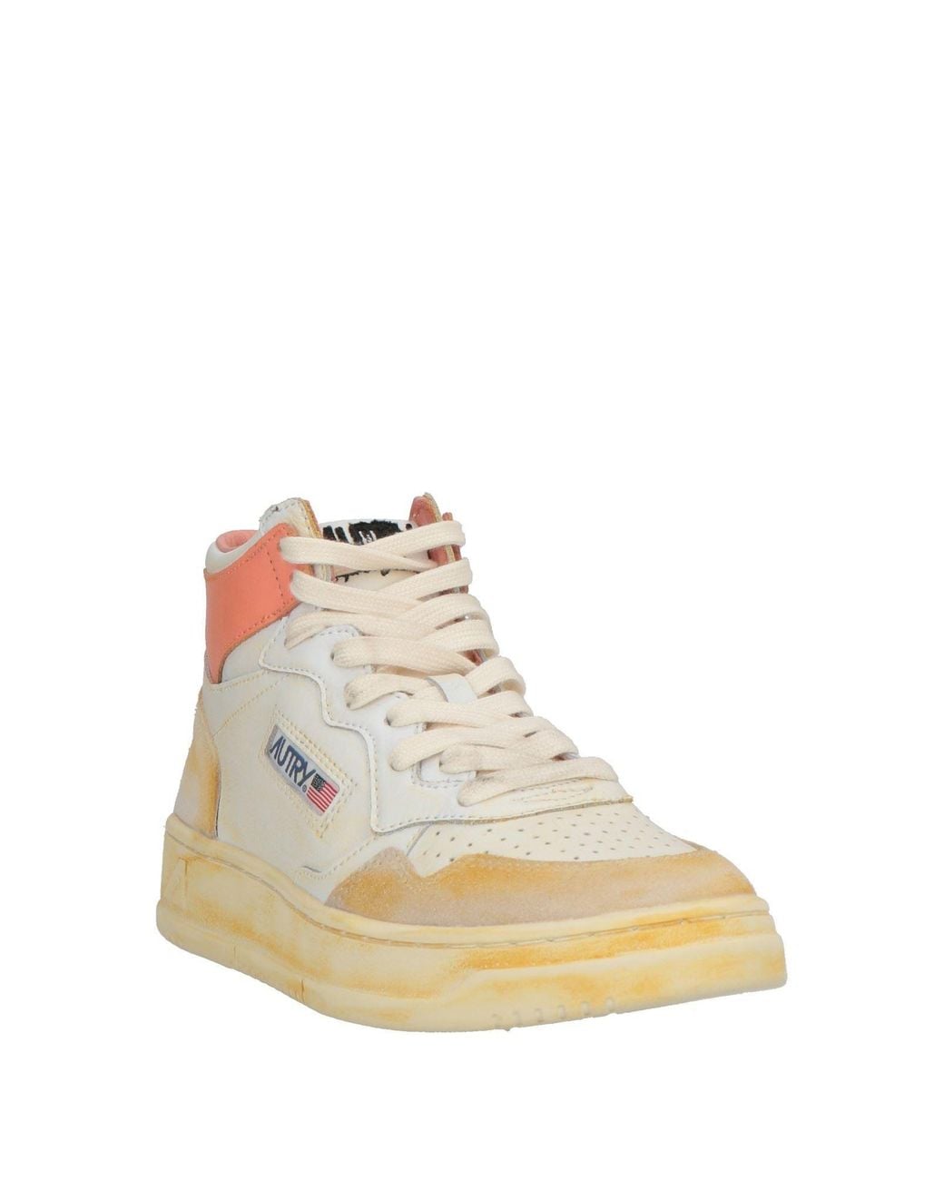 Autry Pink Sneakers Leather