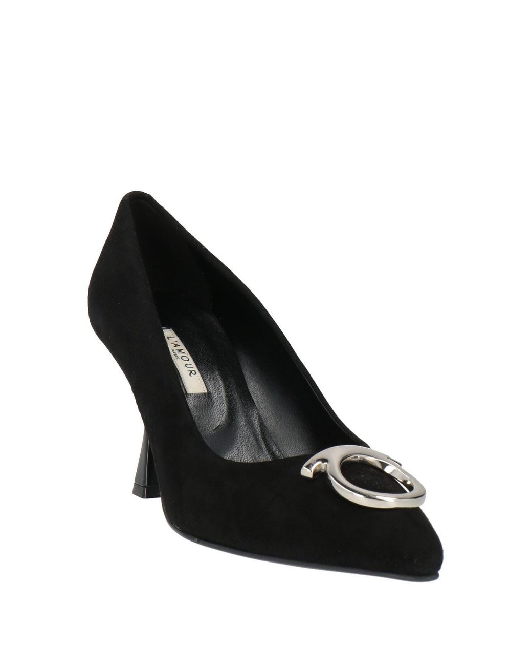 Albano Black Pumps Leather