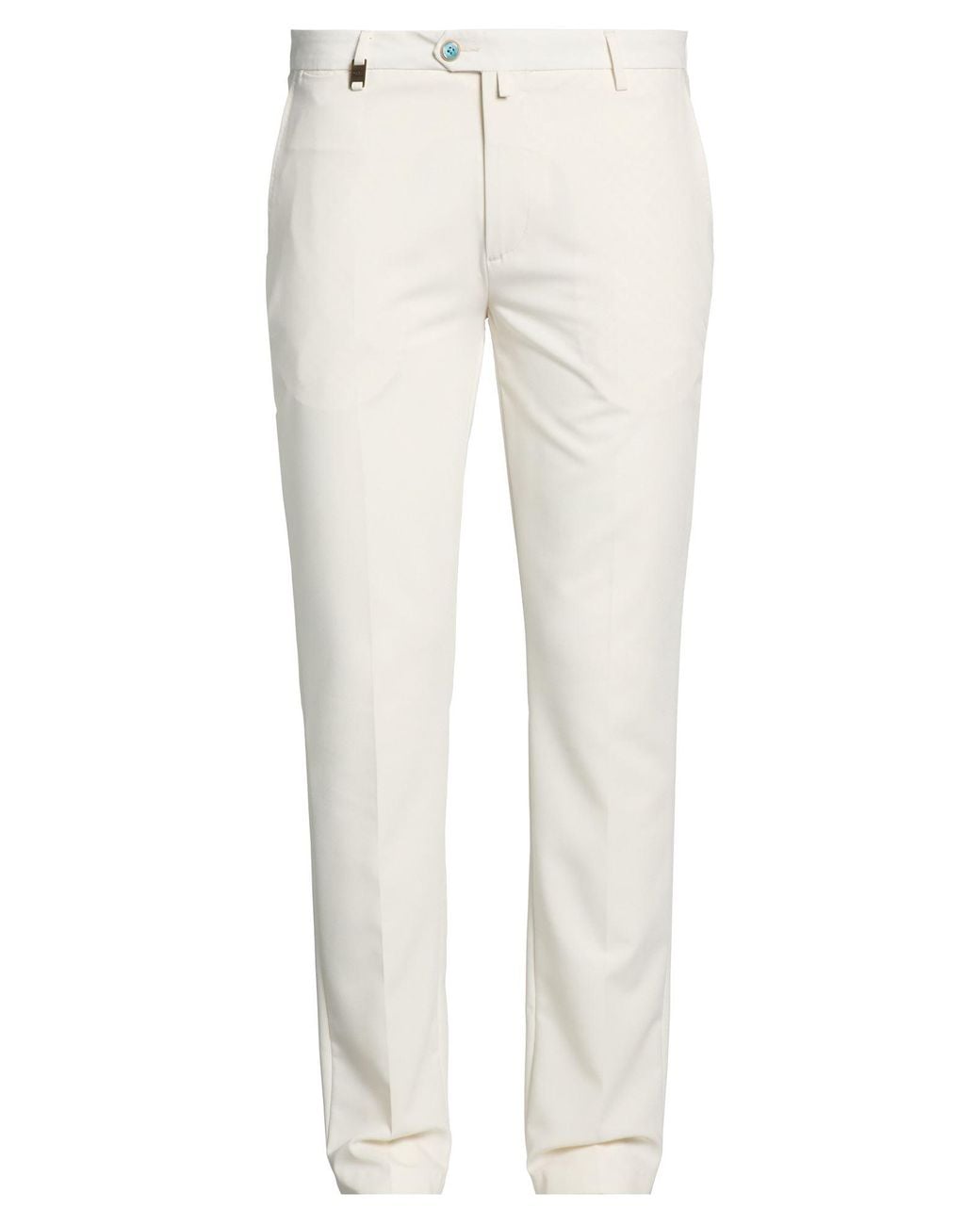 Barbati White Trouser for men