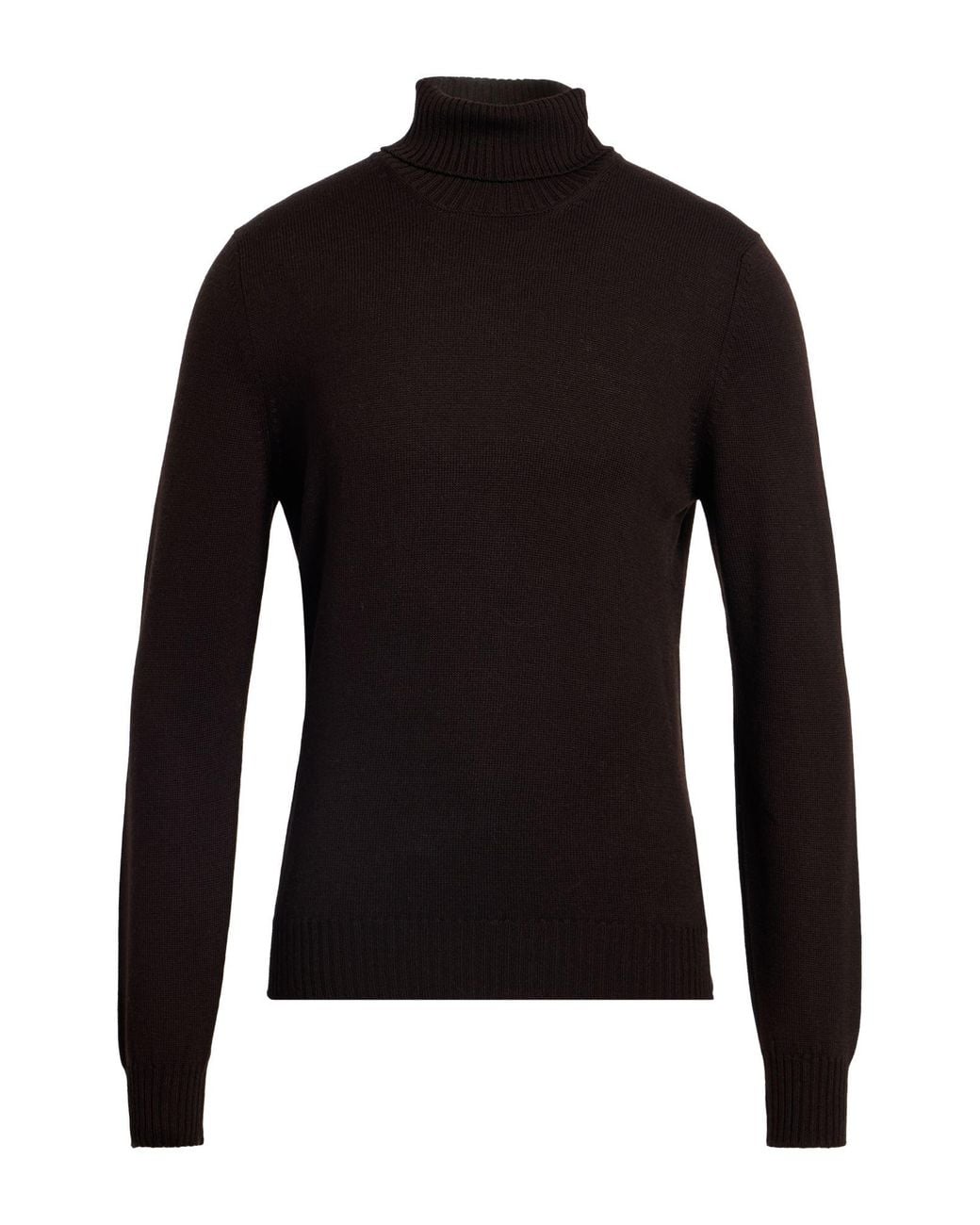Gran Sasso Black Turtleneck for men