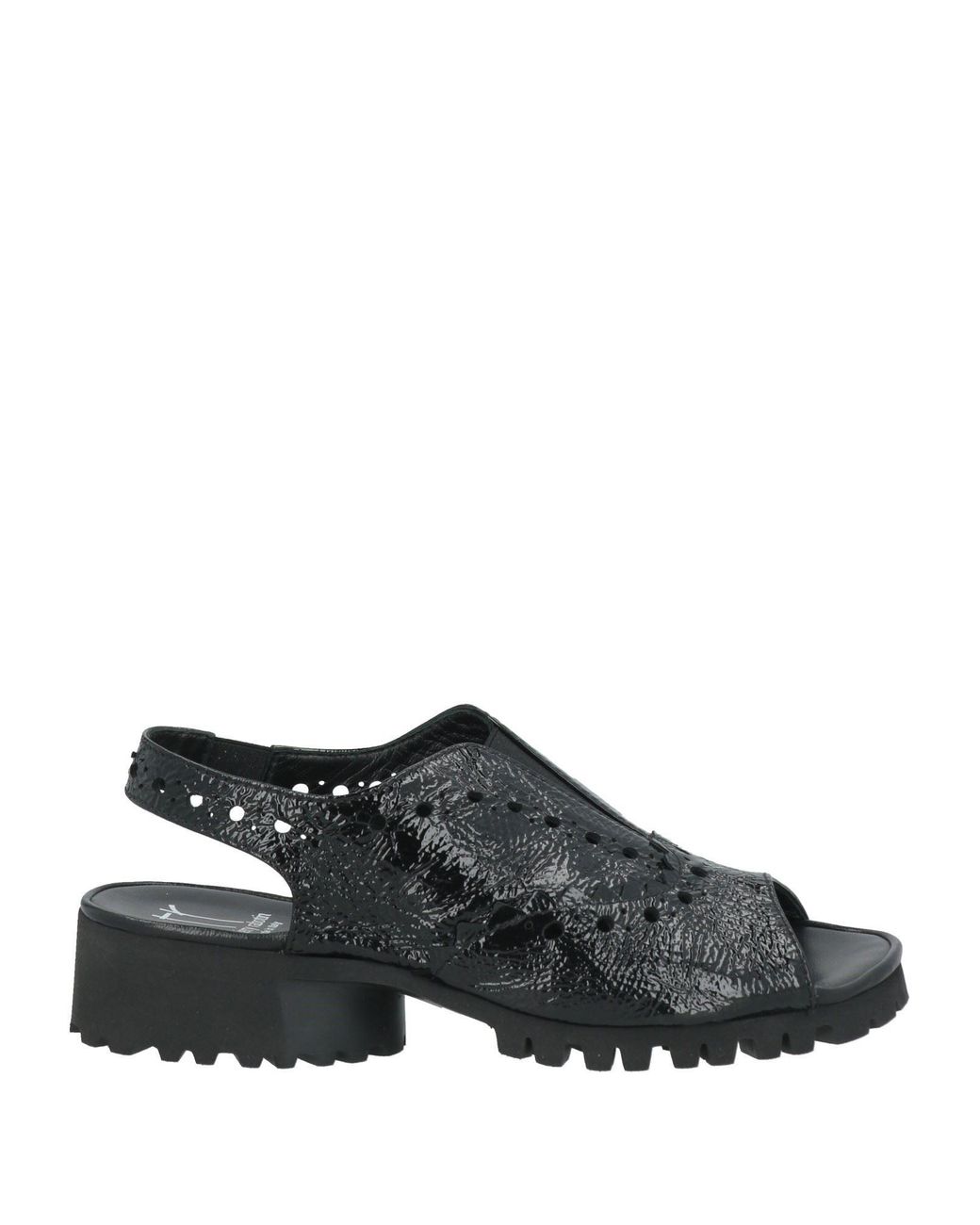 Thierry Rabotin Black Sandals Leather