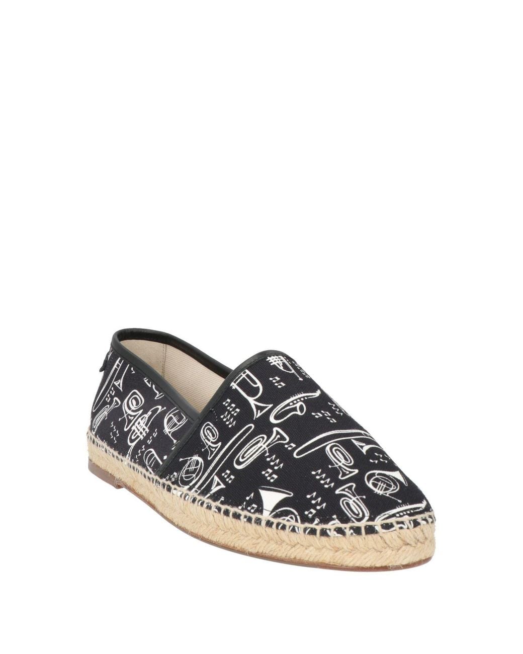 Dolce & Gabbana Gray Espadrilles Textile Fibers for men