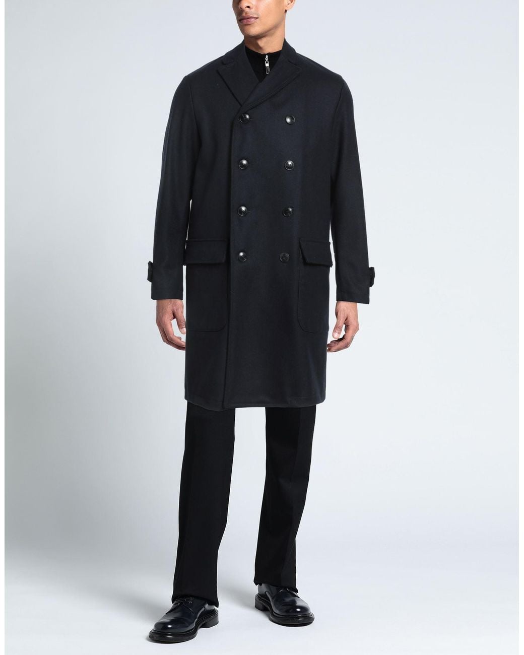 Original Vintage Style Blue Coat for men