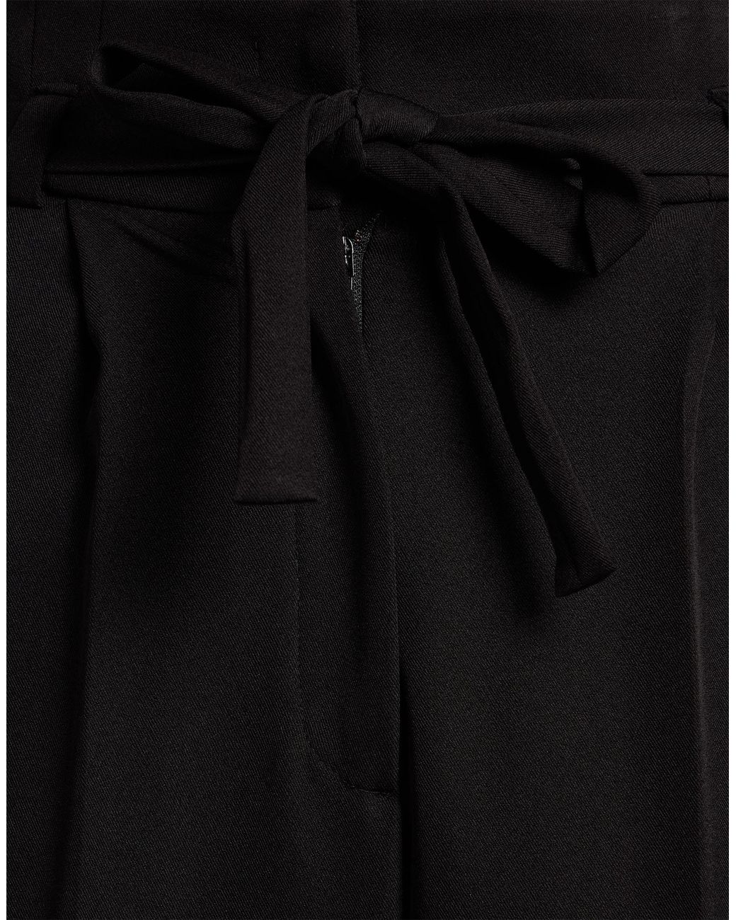 Antonio Marras Black Pants Polyester, Elastane