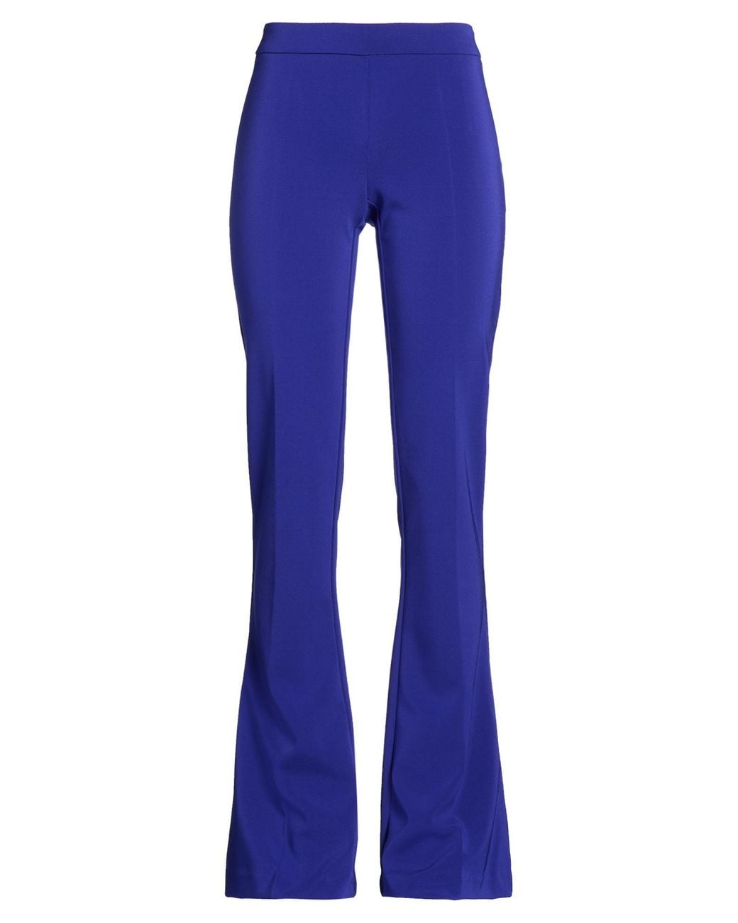 Circus Hotel Blue Pants Viscose, Polyester, Elastane