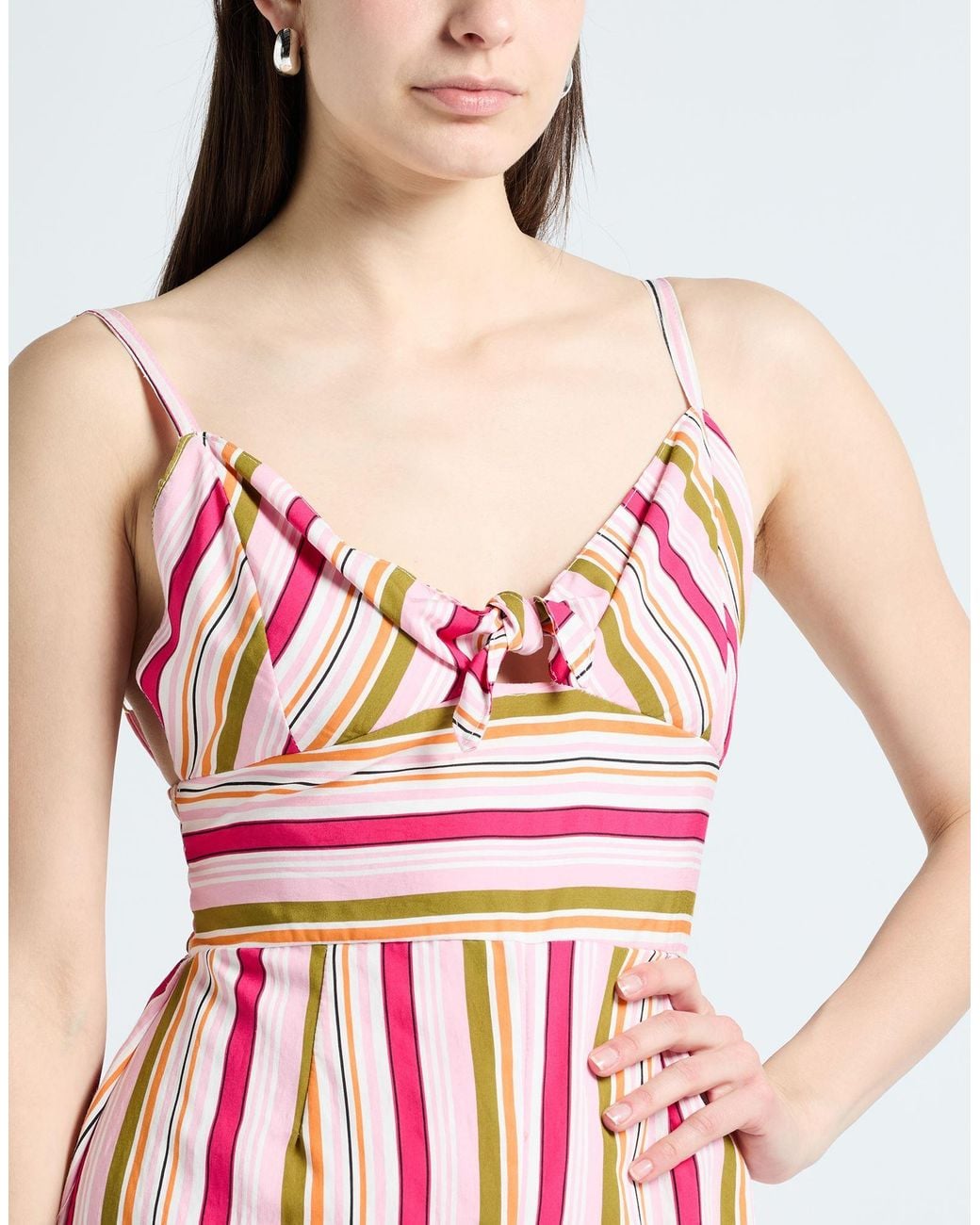 Kaos Red Playsuit Viscose, Polyamide