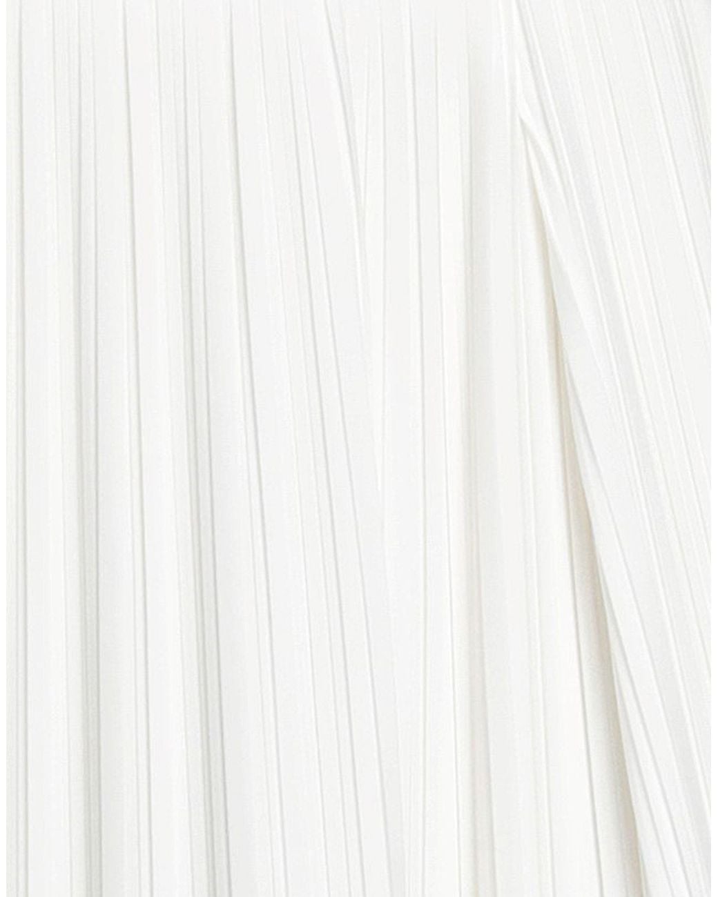 Lanvin White Maxi Skirt Polyester
