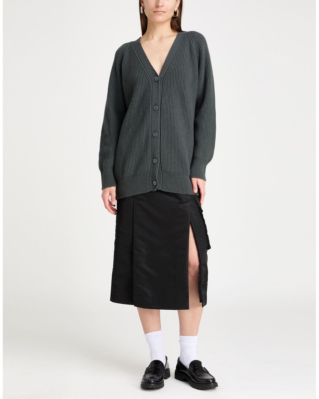 ANNAGRETA Gray Cardigan