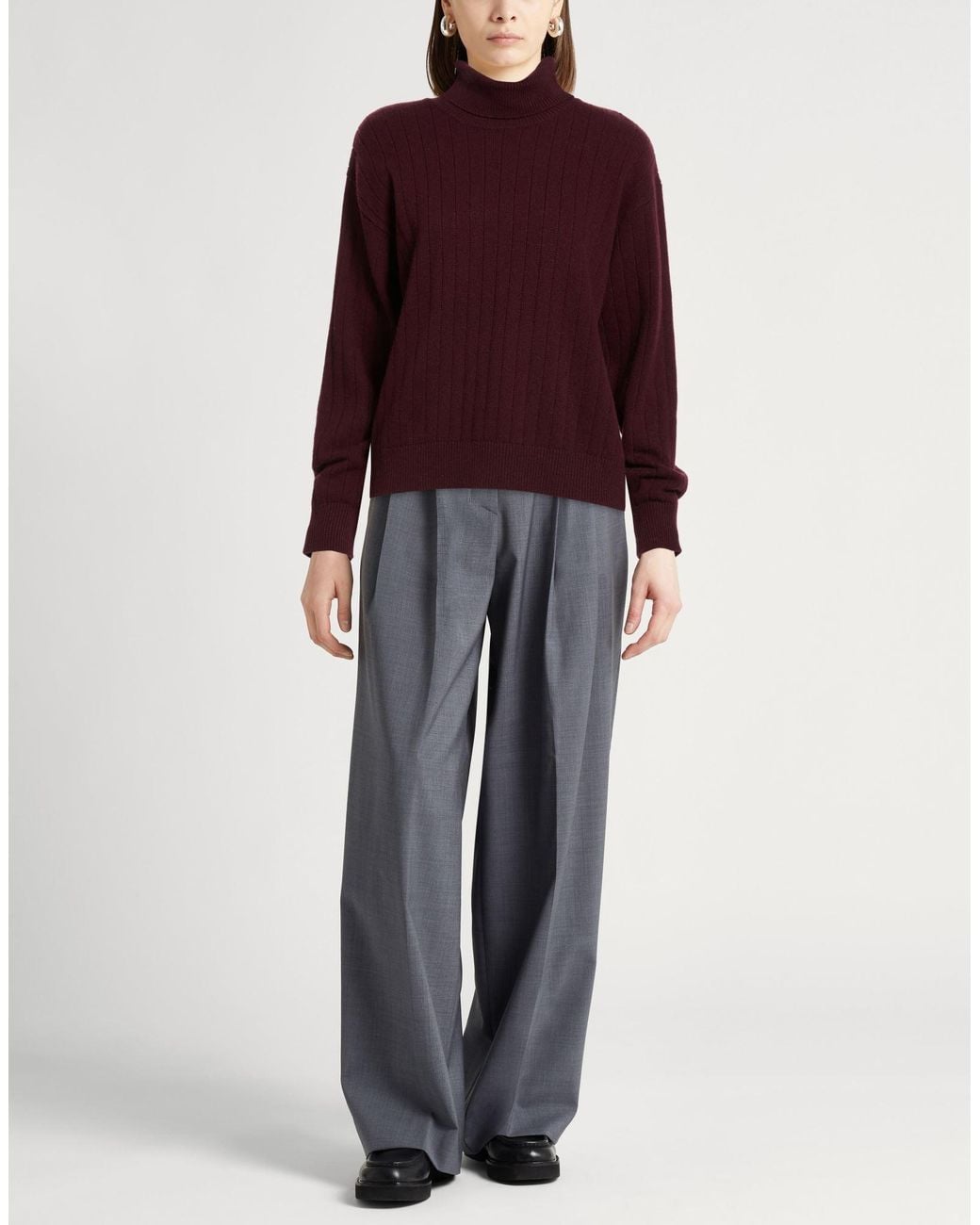 Eleventy Red Turtleneck