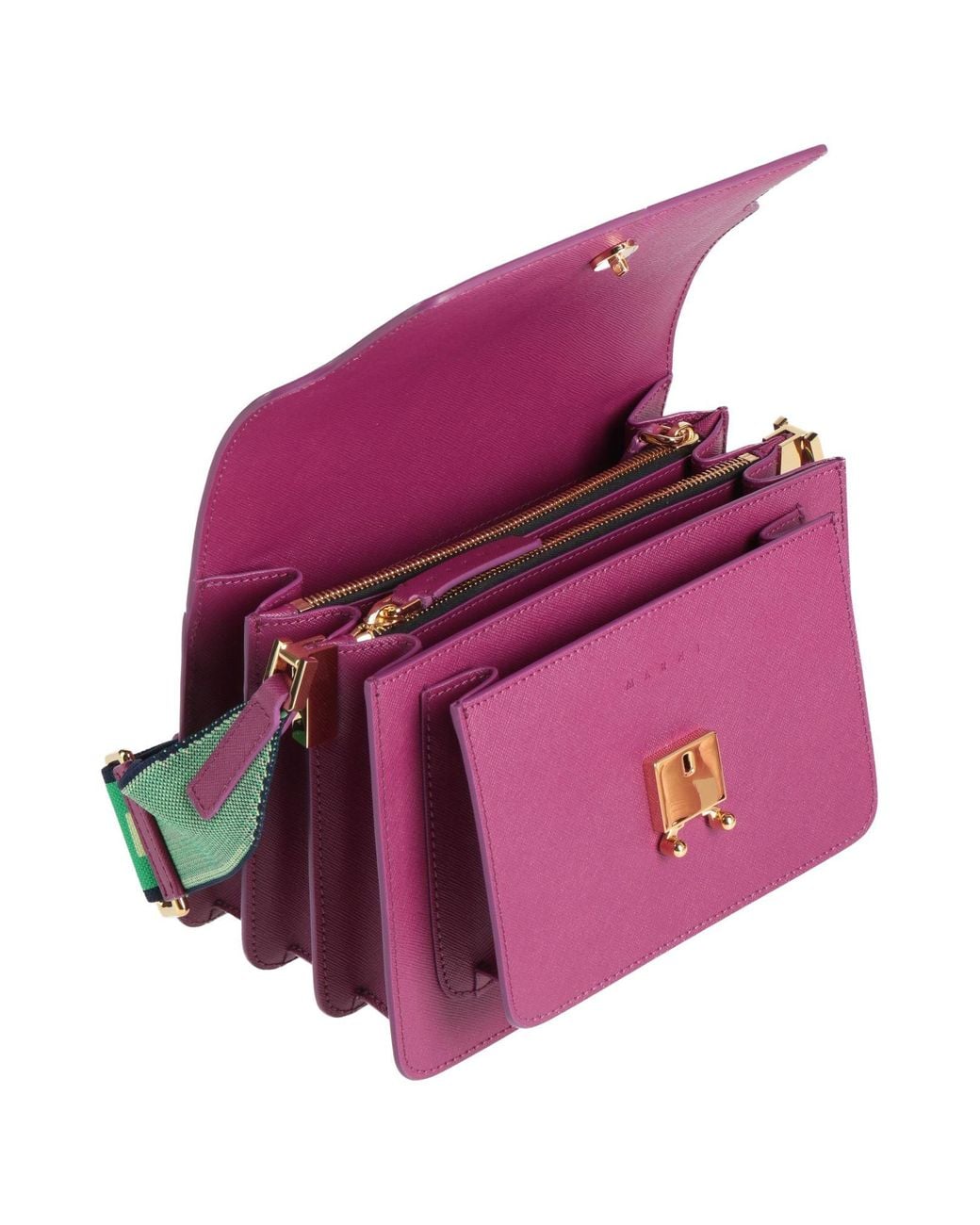 Marni Pink Cross-Body Bags