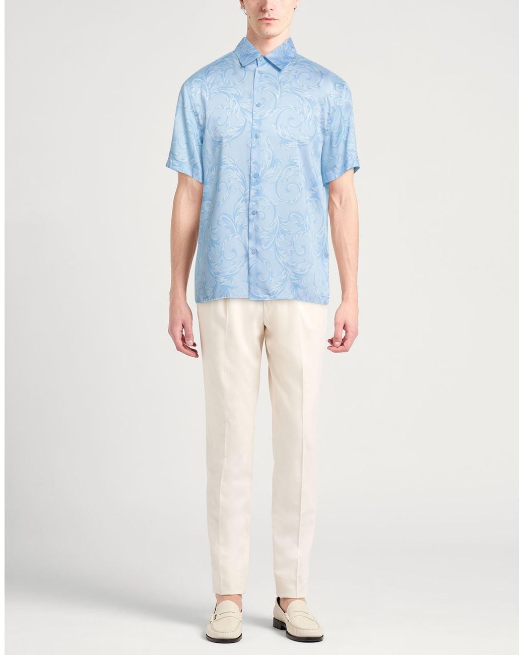 Versace Blue Shirt for men