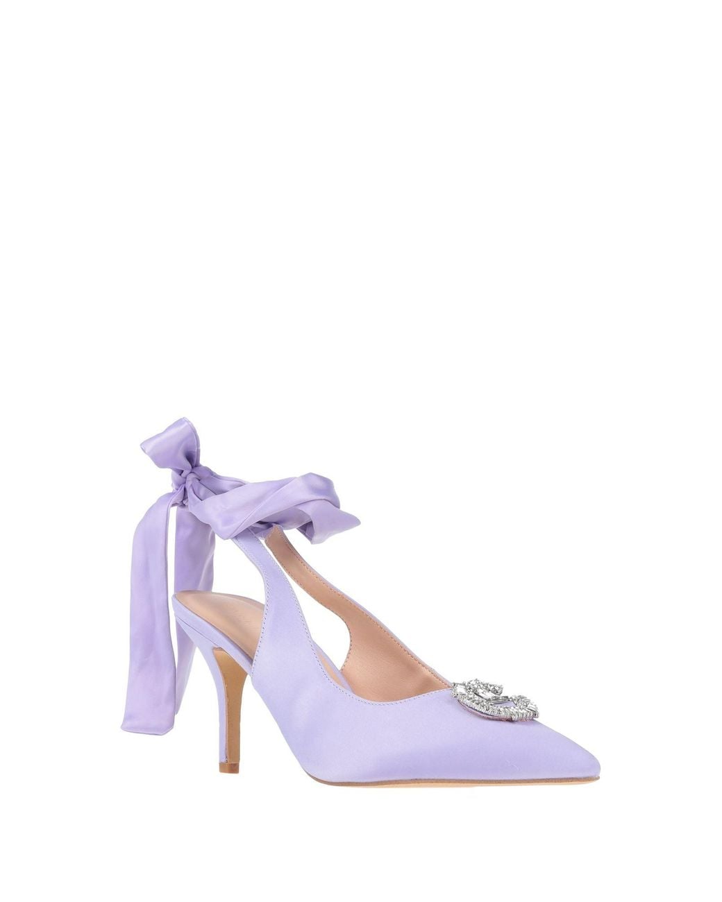Gaelle Paris Purple Pumps