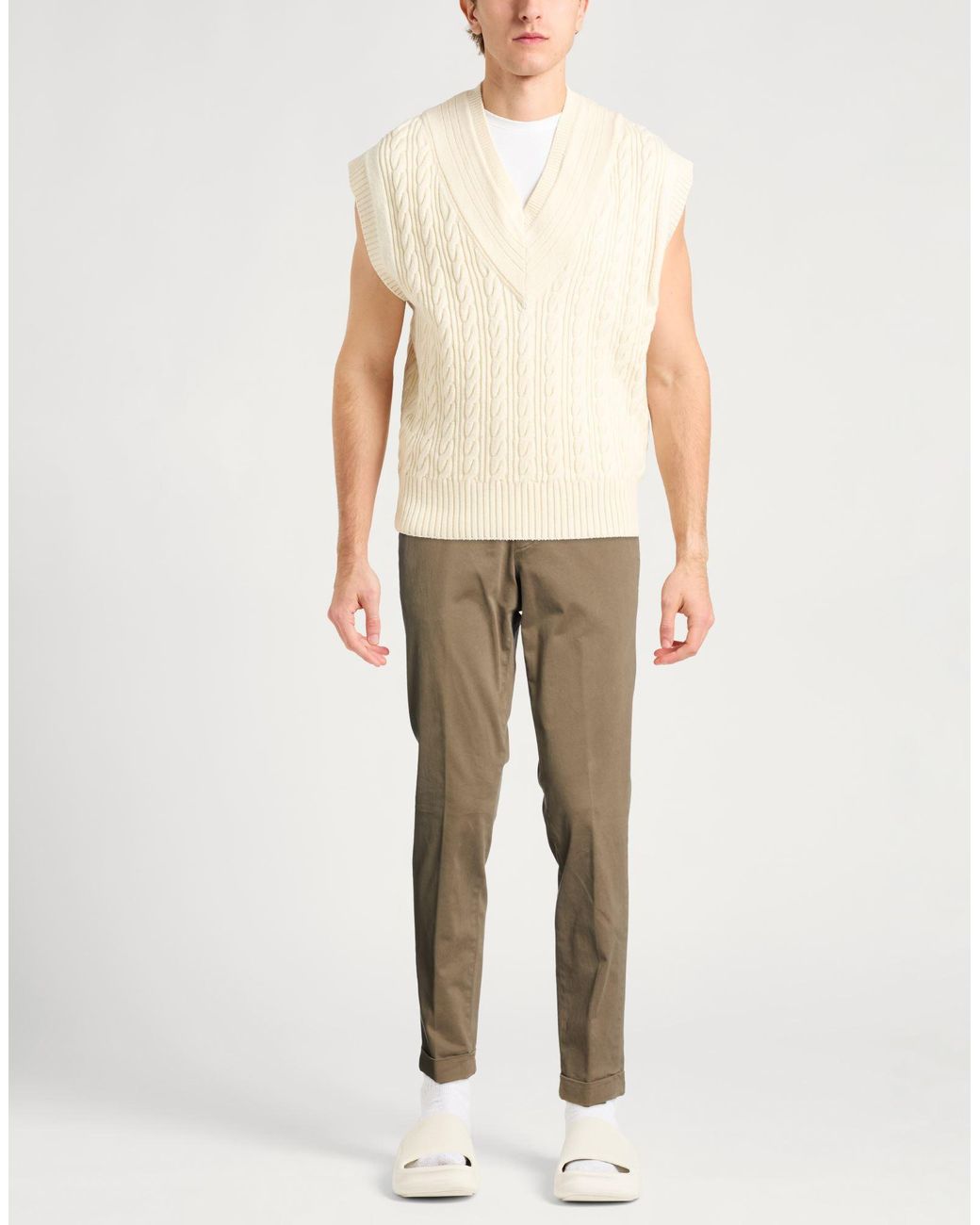 Michael Coal Natural Trouser for men