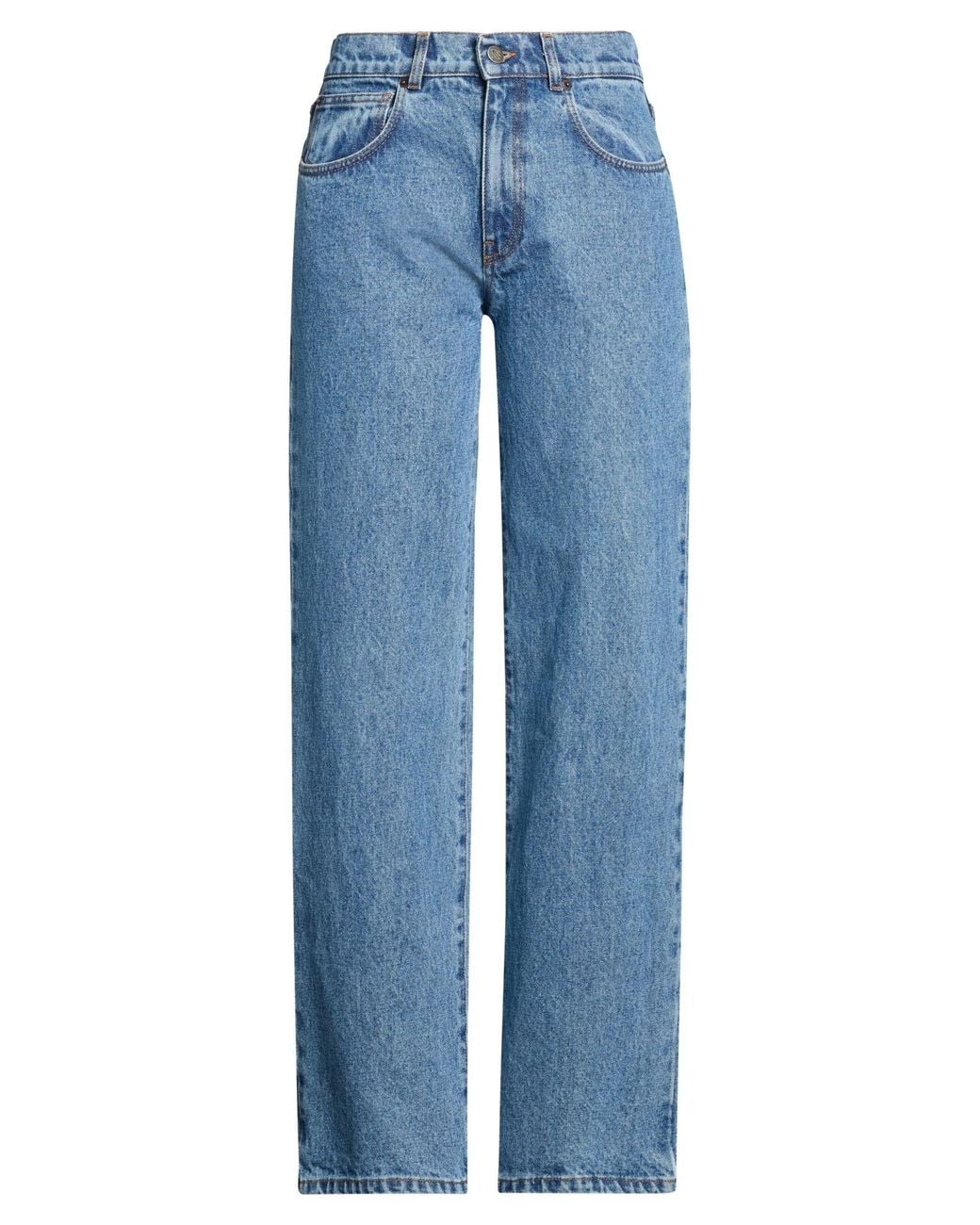 GIUSEPPE DI MORABITO Blue Jeans Cotton