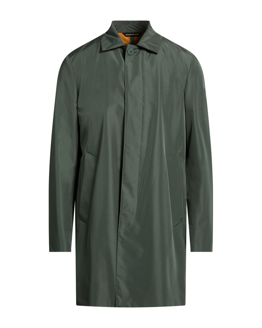 Manuel Ritz Green Overcoats & Trench Coats for men