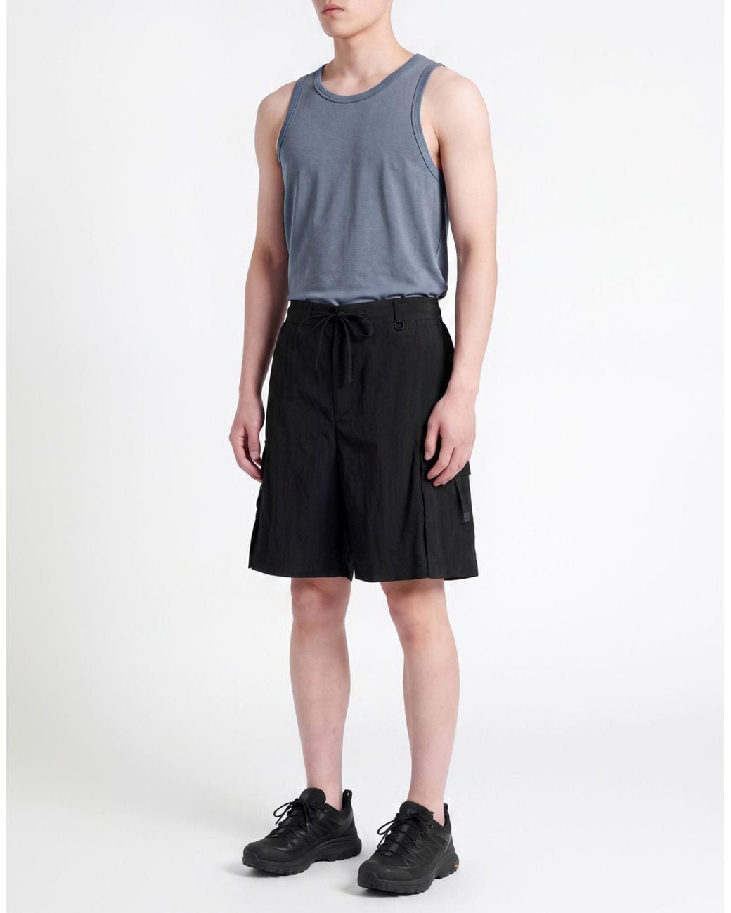 Herno Black Shorts & Bermuda Shorts Polyamide for men
