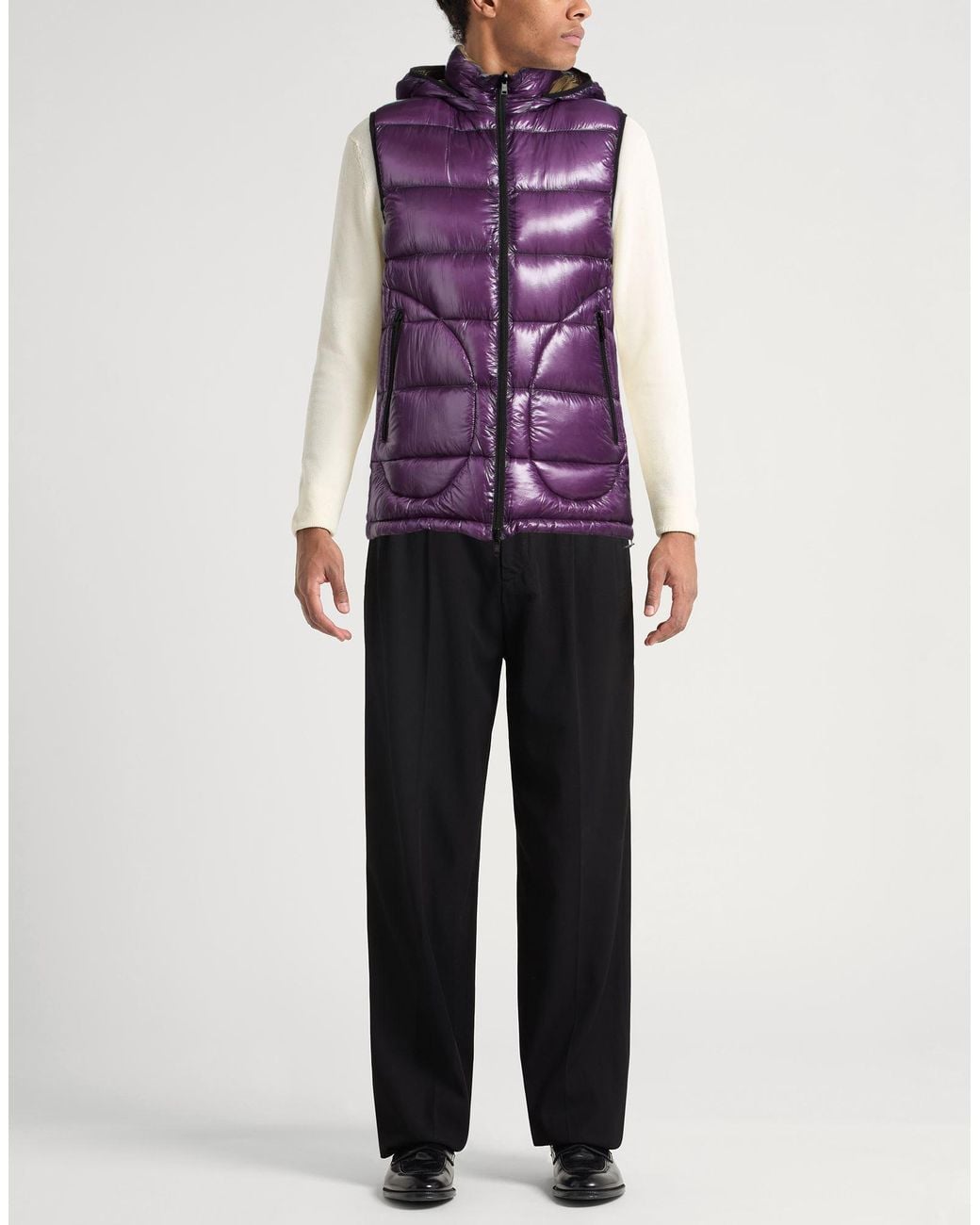 Herno Purple Gilet for men