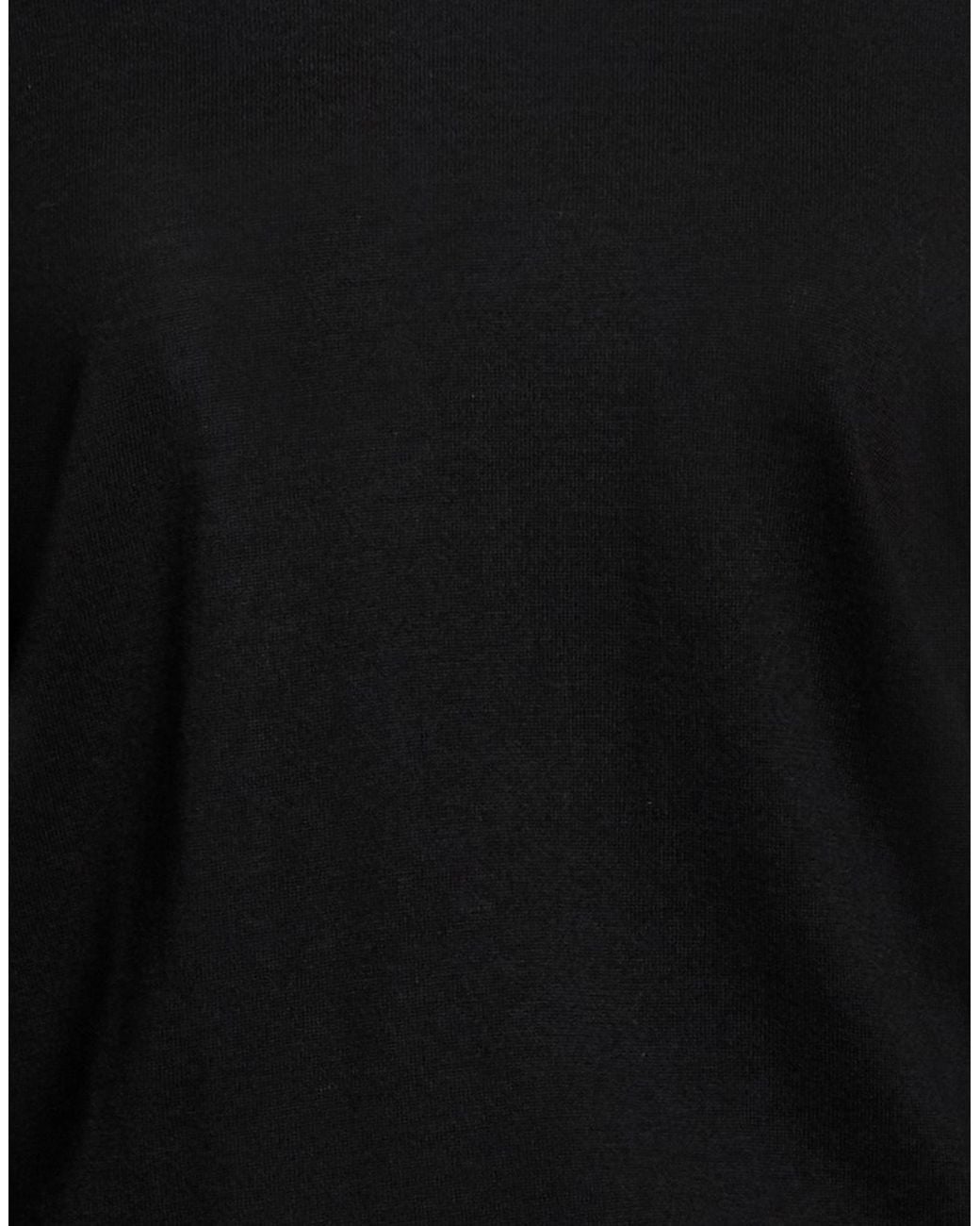Del Core Black Sweater Virgin Wool