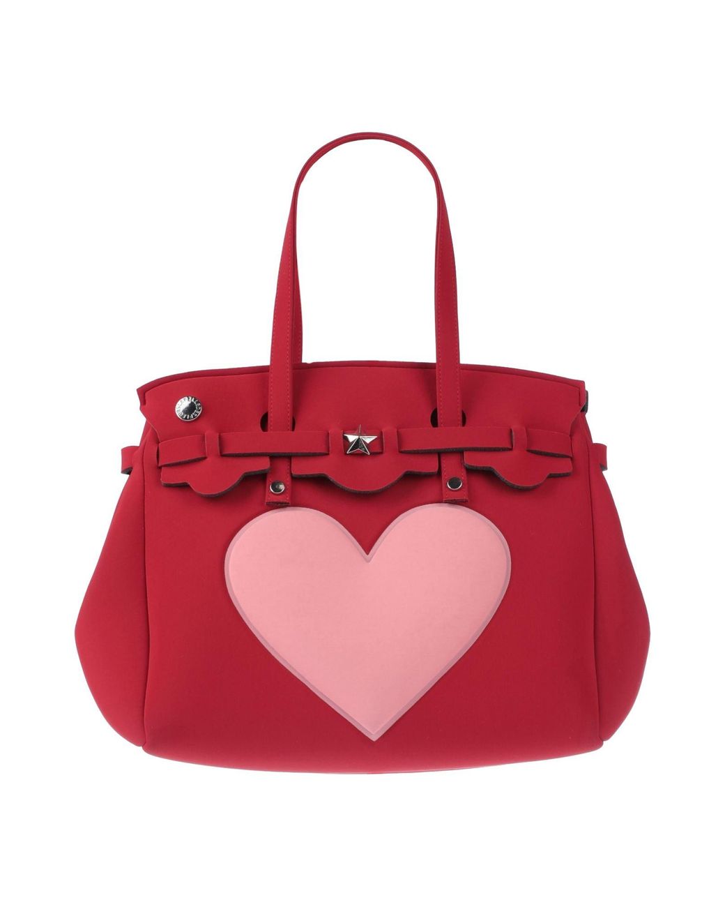 La Fille Des Fleurs Handbag in Red | Lyst