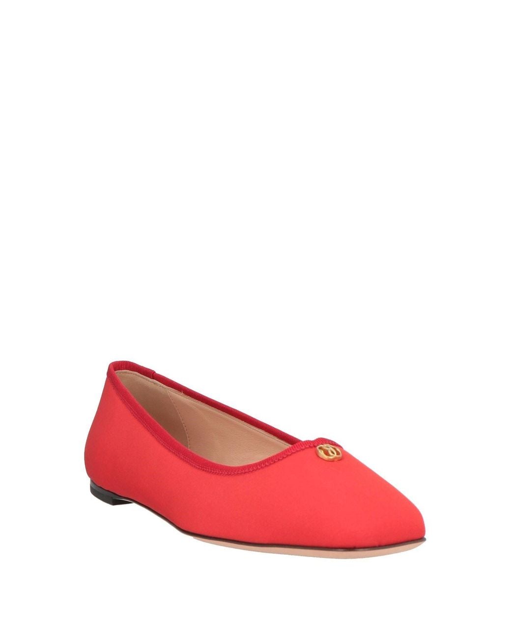 Bally Red Ballet Flats