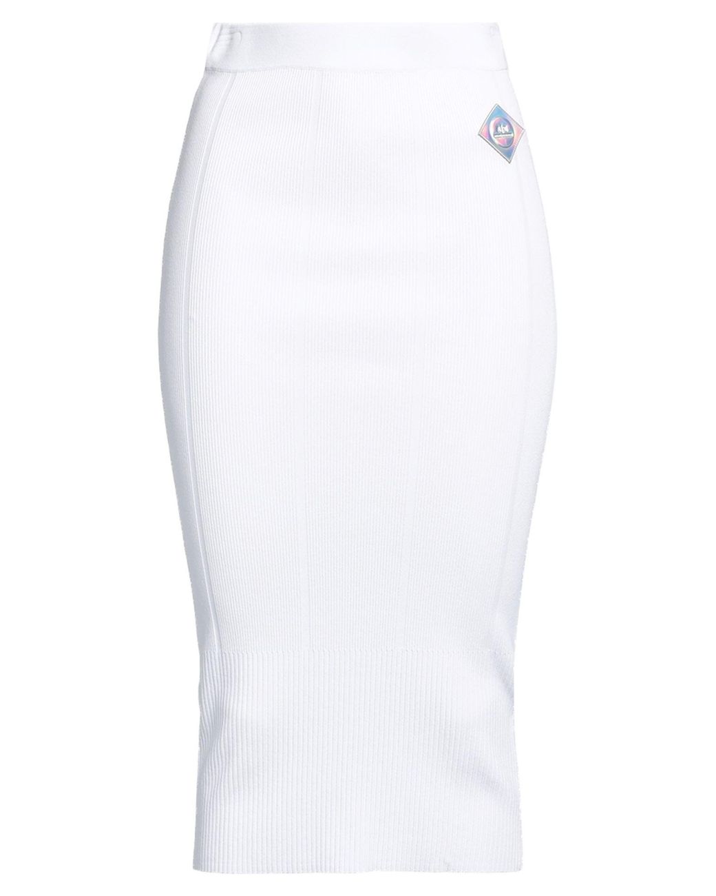 ARMANI EXCHANGE White Midi Skirt