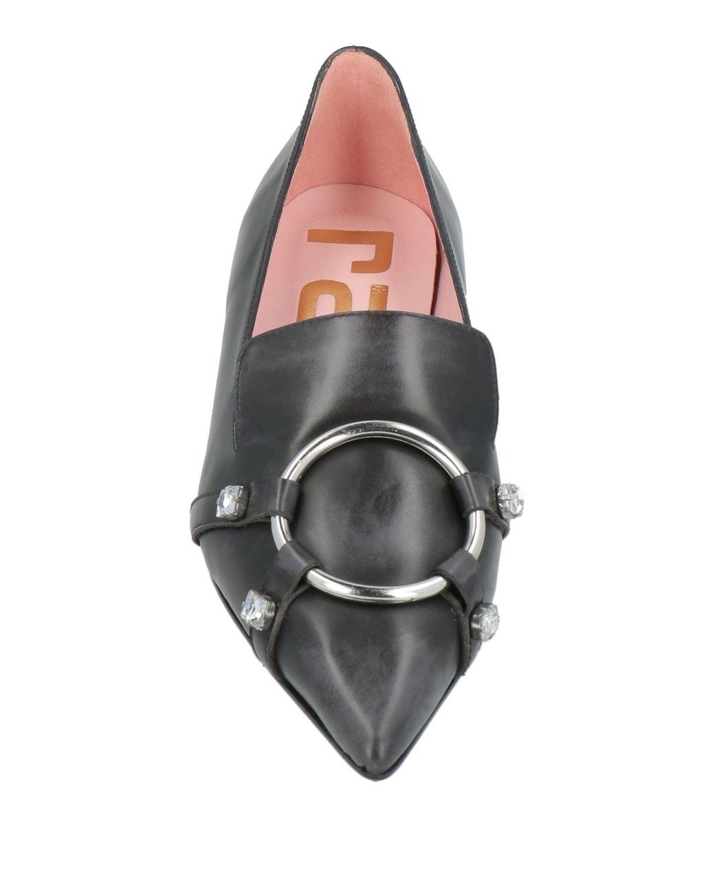 Ras Gray Loafers Leather