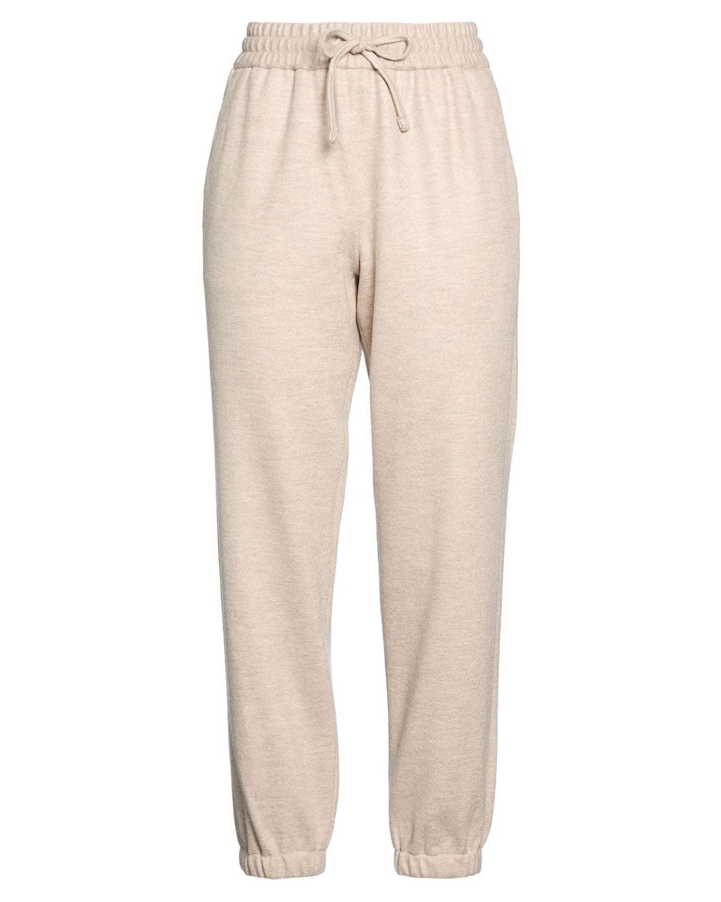 Circolo 1901 Natural Pants Virgin Wool