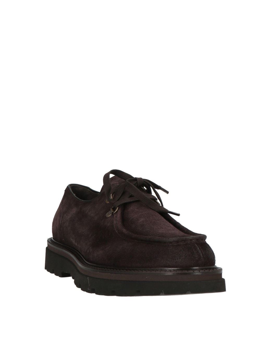 Corvari Brown Lace-Up Shoes for men