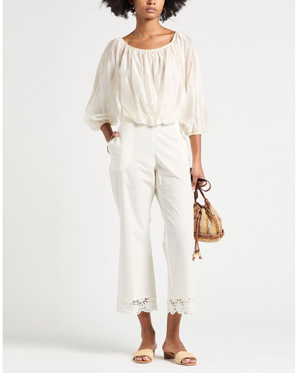 Twinset White Pants