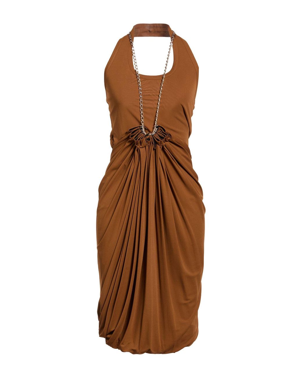 Proenza Schouler Brown Midi Dress