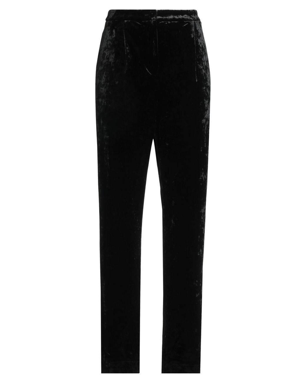 Patrizia Pepe Black Pants Polyester, Elastane