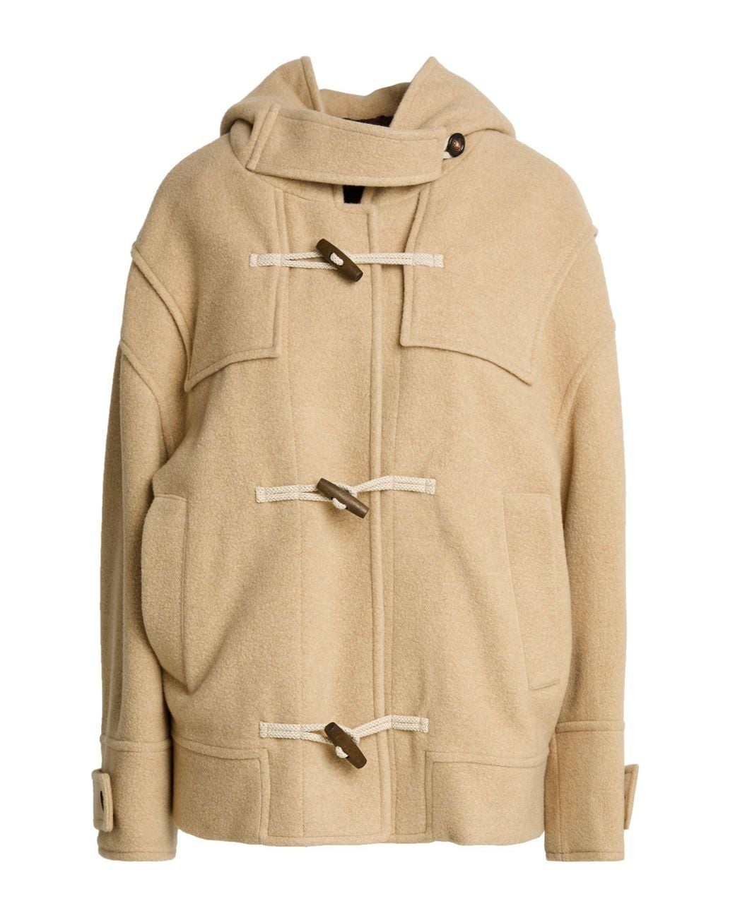 Circolo 1901 Natural Sand Coat Virgin Wool, Cashmere