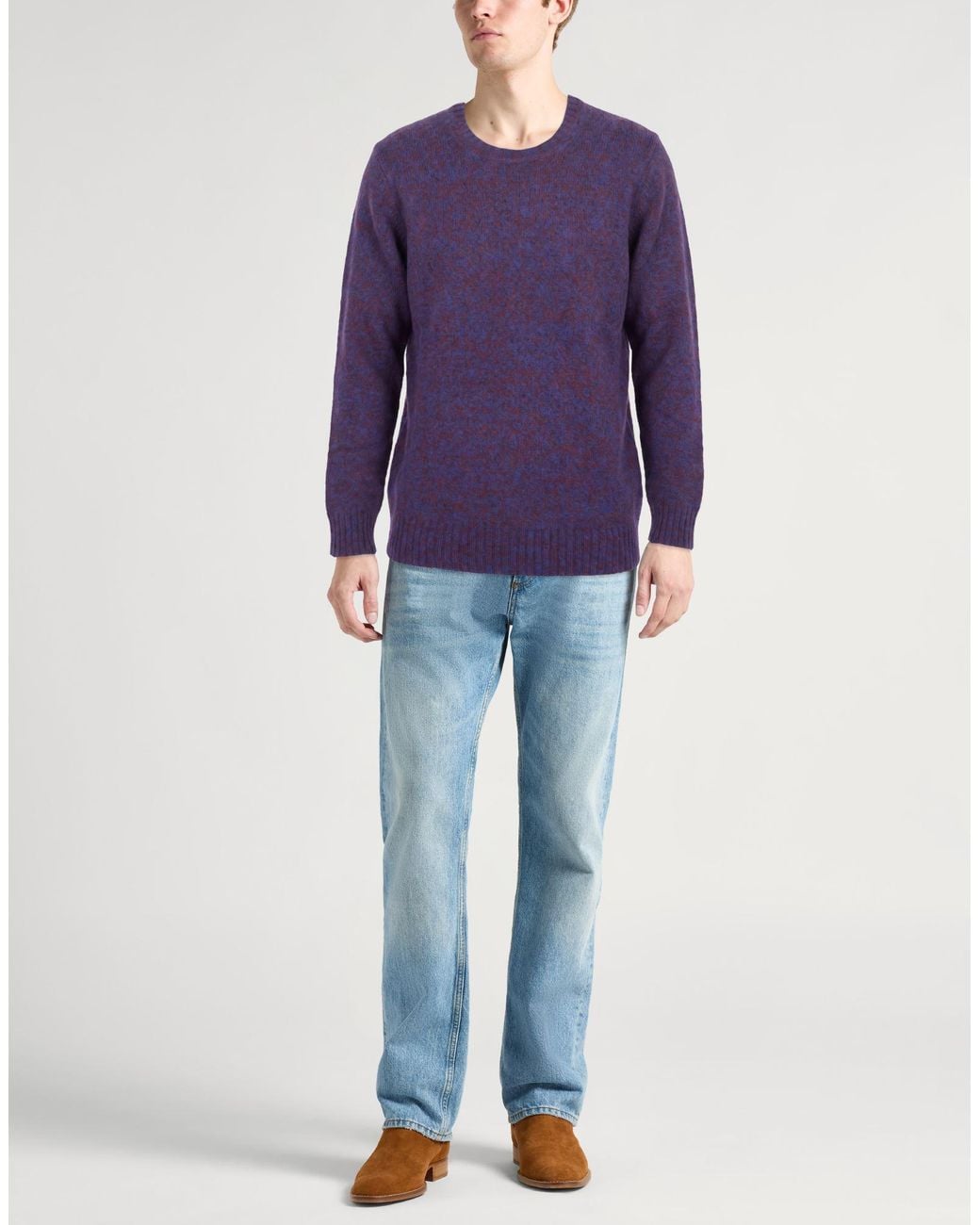 Pullover Drumohr de hombre de color Purple