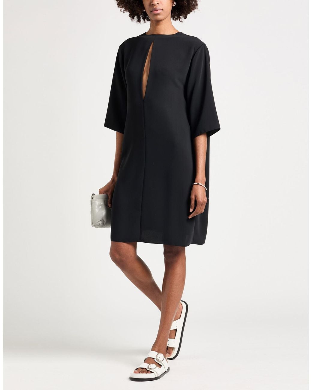 MM6 by Maison Margiela Black Mini Dresses