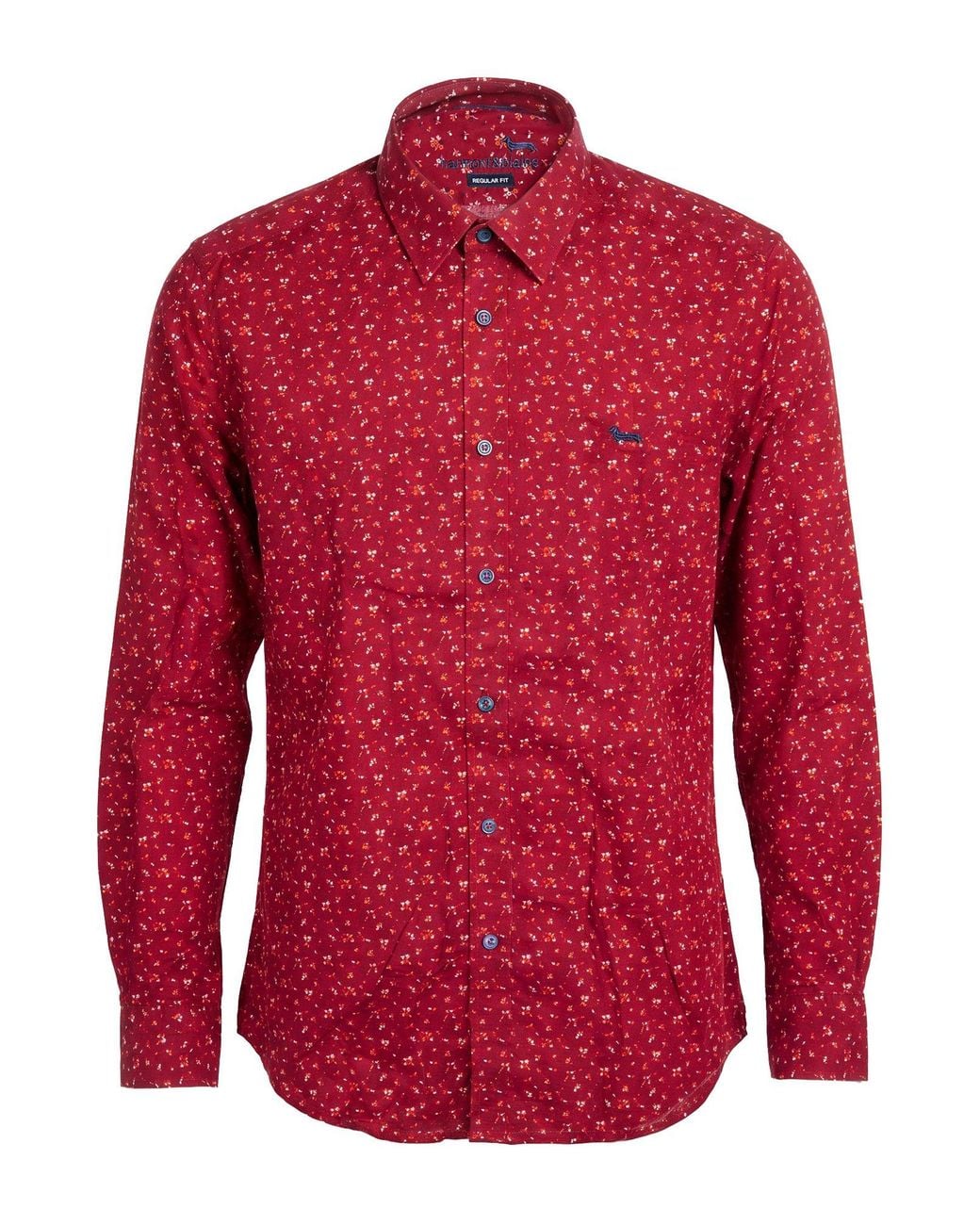 Harmont & Blaine Red Shirt Cotton for men