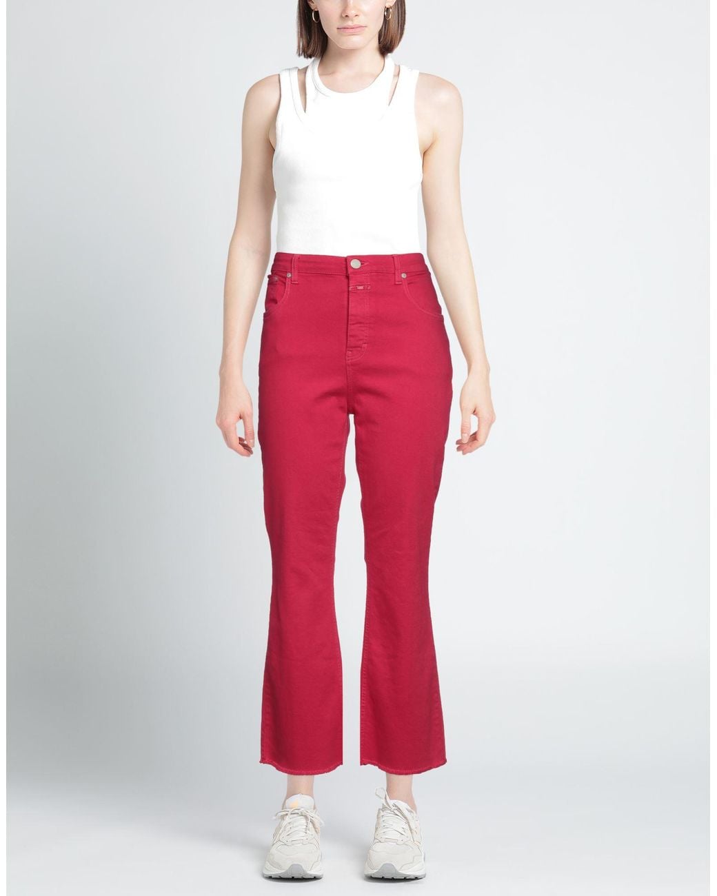 Closed Red Jeans
