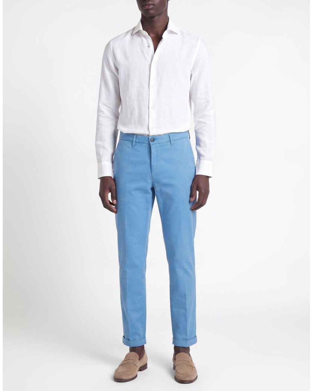 RE_HASH Blue Trouser for men