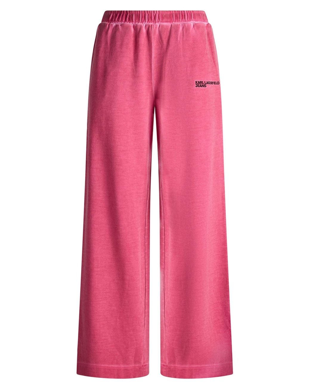 Karl Lagerfeld Pink Pants Cotton