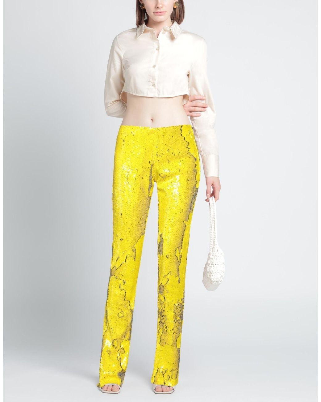 Marques'Almeida Yellow Pants
