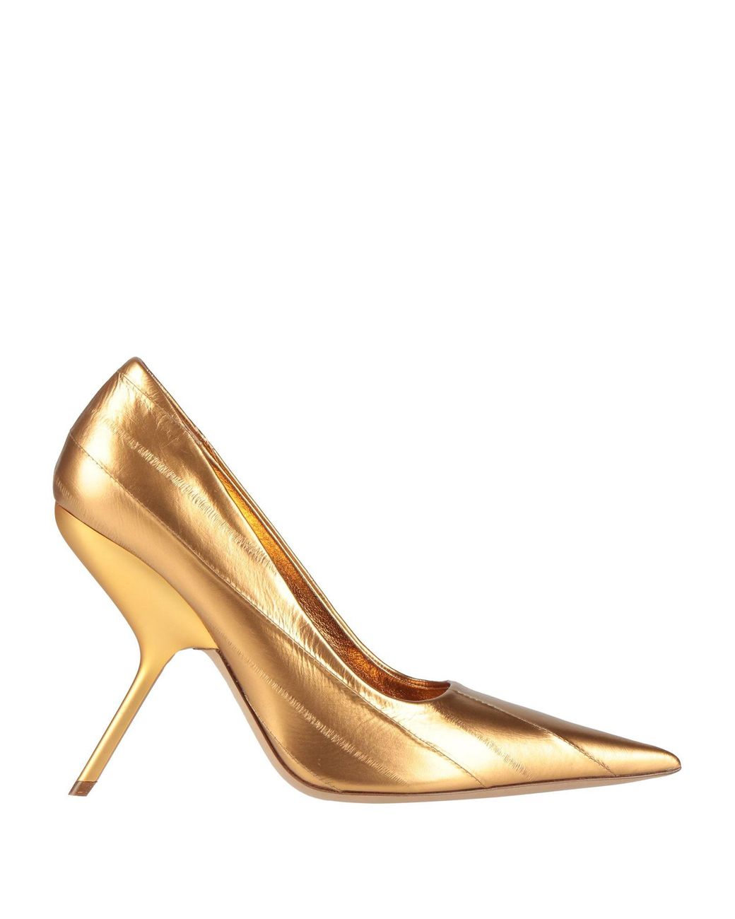 Ferragamo Metallic Pumps Leather