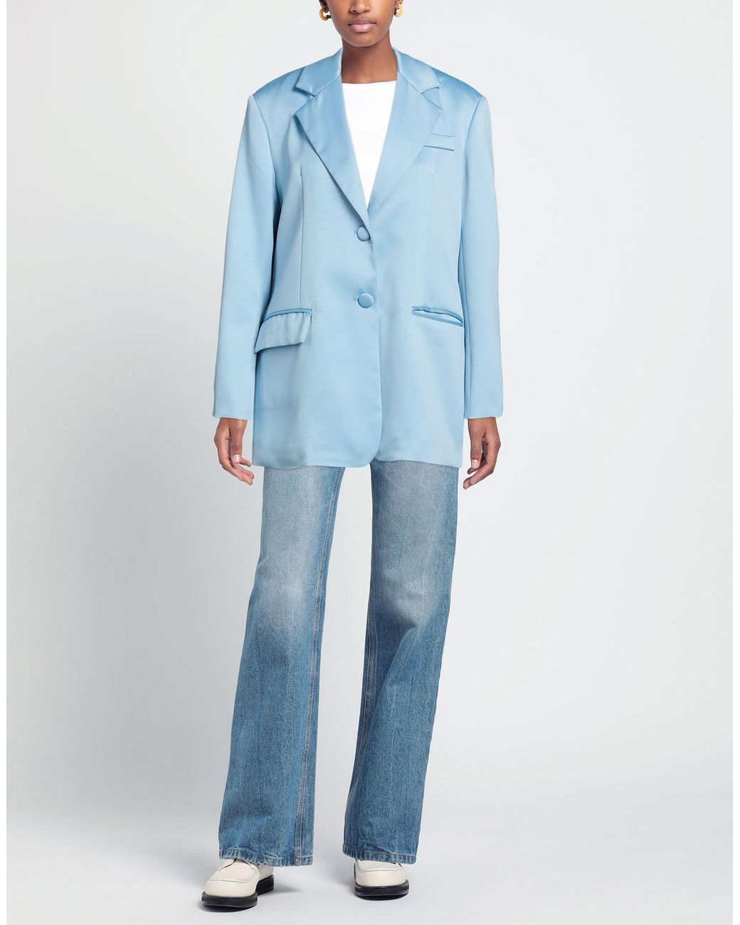 WEILI ZHENG Blue Blazer